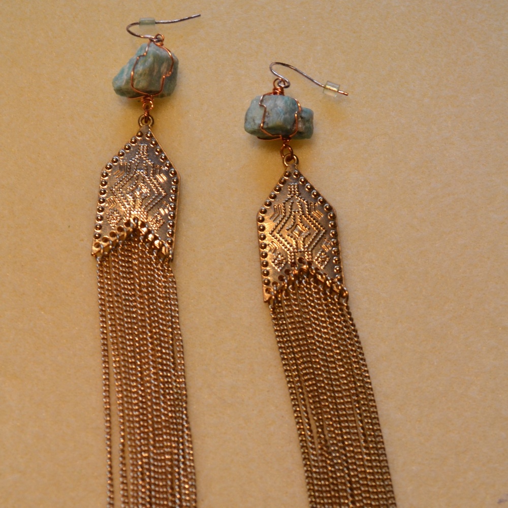 Amazonite Earrings!